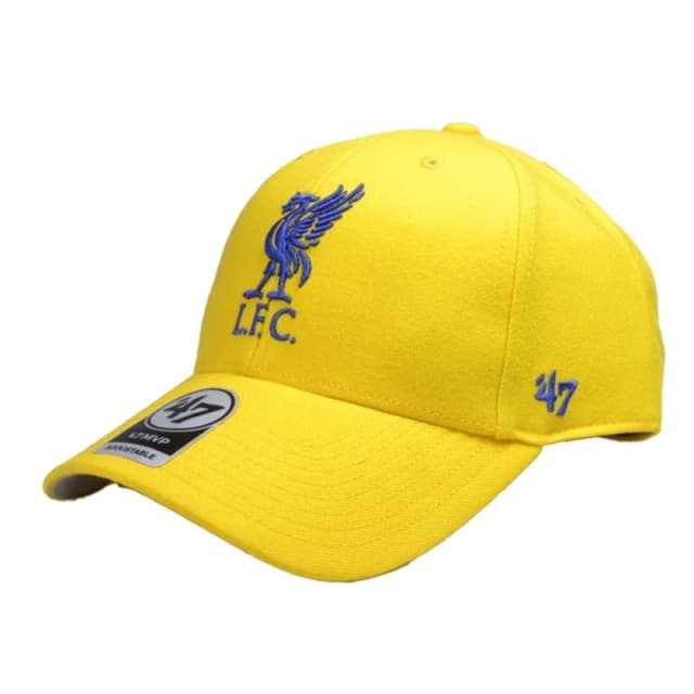 Liverpool FC Womens MVP Crest 47 Baseball Cap in Yellow Yellow Female One Size