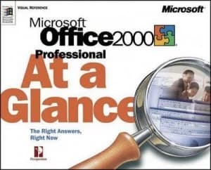 Microsoft Office 2000 Professional at a Glance by Inc Perspection Book