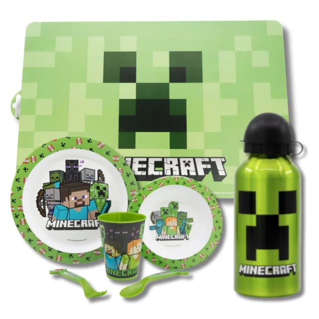 Minecraft Minecraft Dinner Set (98829) Kids Tableware 98829 Black 38505003000