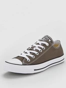 Converse Chuck Taylor All Star Ox - Charcoal/White , Charcoal/White, Size 11, Men
