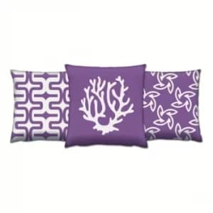 AC-4139-4103-4152 Multicolor Cushion Set (3 Pieces)