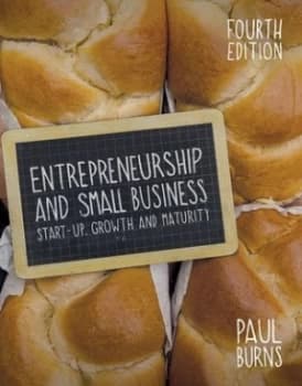 Entrepreneurship and Small Business by Paul Burns Book