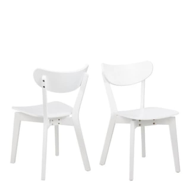 Furniture To Go Roxby Dining Chair Set Of 2 In White