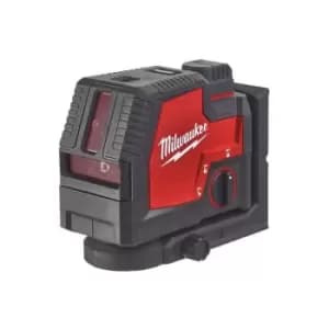 L4 CLLP-301C redlithium-usb Cross Line Laser & Plumb Points - Milwaukee
