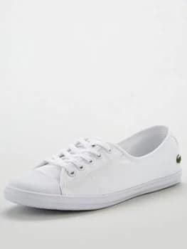 Lacoste Ziane Bl 2 Cfa Plimsoll - White