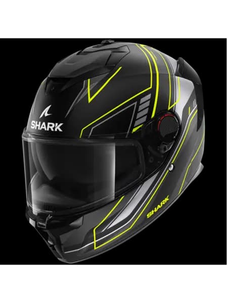 Shark Spartan GT Pro Toryan Mat Black Yellow Anthracite KYA Full Face Helmet Size M
