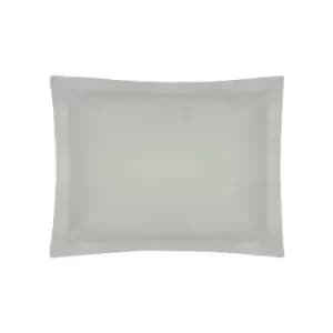 Belledorm Premium Blend 500 Thread Count Cotton Rich Sateen Oxford Pillow Case, Platinum