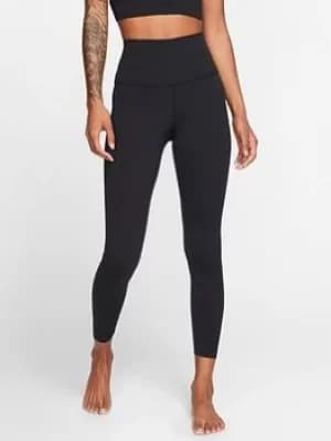 Nike Yoga Luxe Legging, Black, Size XL, Women