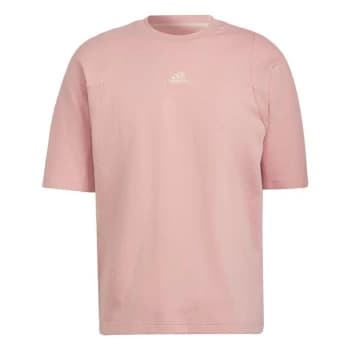 adidas Studio Lounge T-Shirt Mens - Wonder Mauve