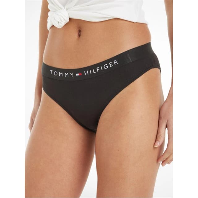 Tommy Hilfiger Logo Waist Briefs Black female 12 (M)