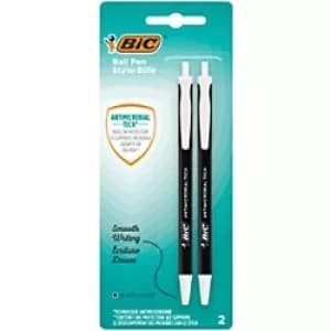 Bic Ballpoint Pen Black Pack of 2