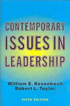 Contemporary Issues in Leadership by William E Rosenbach Paperback