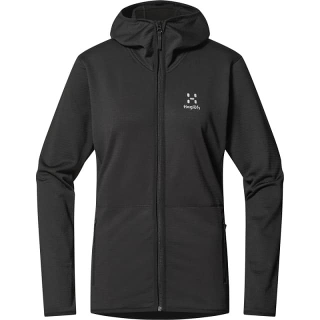 Womens hiking jacket Haglofs Mulet Noir Female XS