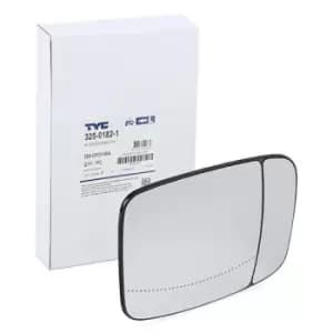 TYC Wing Mirror Glass 325-0182-1 Side Mirror Glass,Mirror Glass OPEL,RENAULT,FIAT,Vivaro B Combi (X82),Vivaro B Kastenwagen (X82)