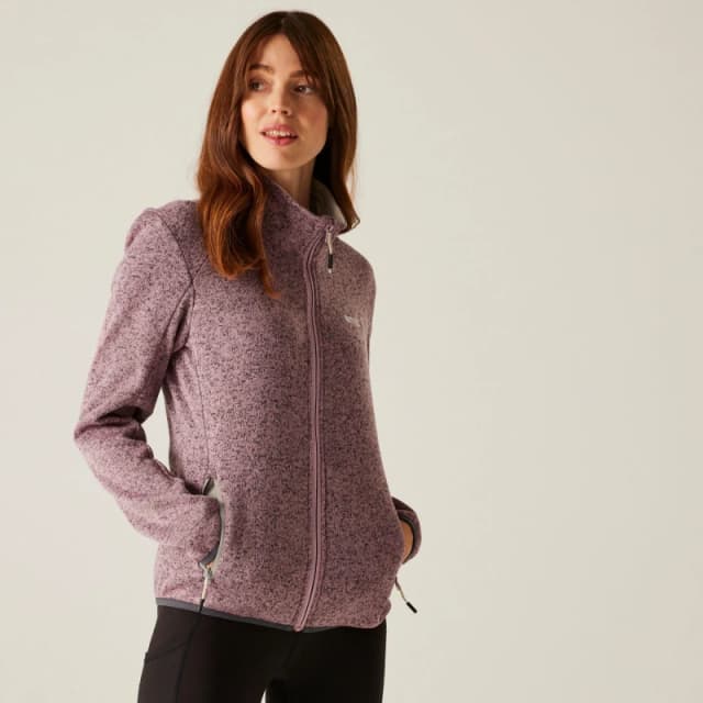 Womens full-zip fleece Regatta Newhill II Violet Female 38