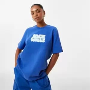 Jack Wills Bubble Graphic Tee - Blue