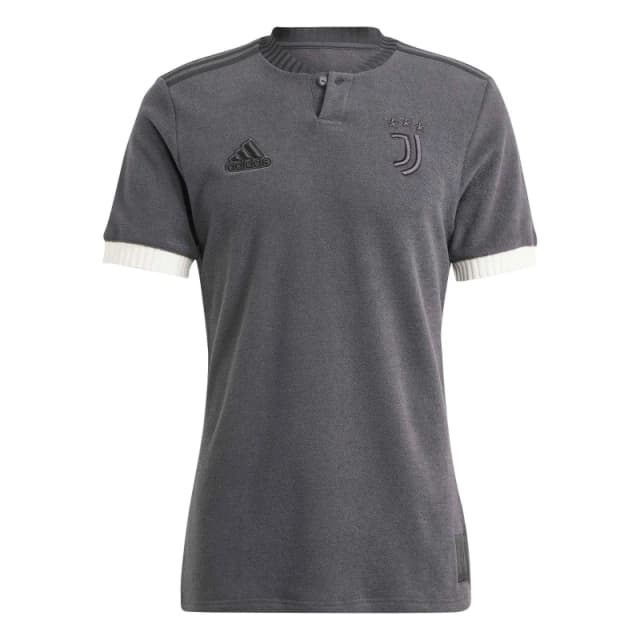 adidas Juventus Lifestyler Third Shirt 2023 2024 Adults Grey male S