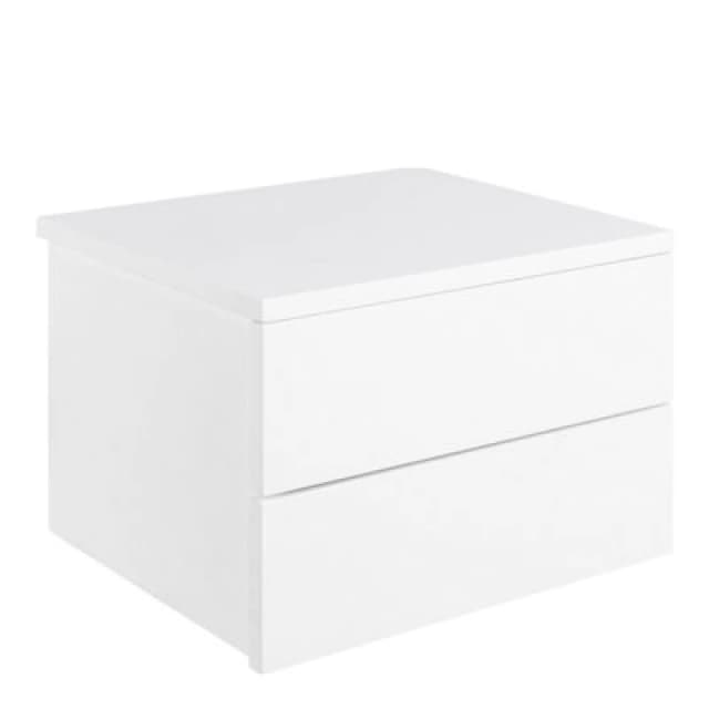 Furniture To Go Avignon Bedside Table With 2 Drawers In Black
