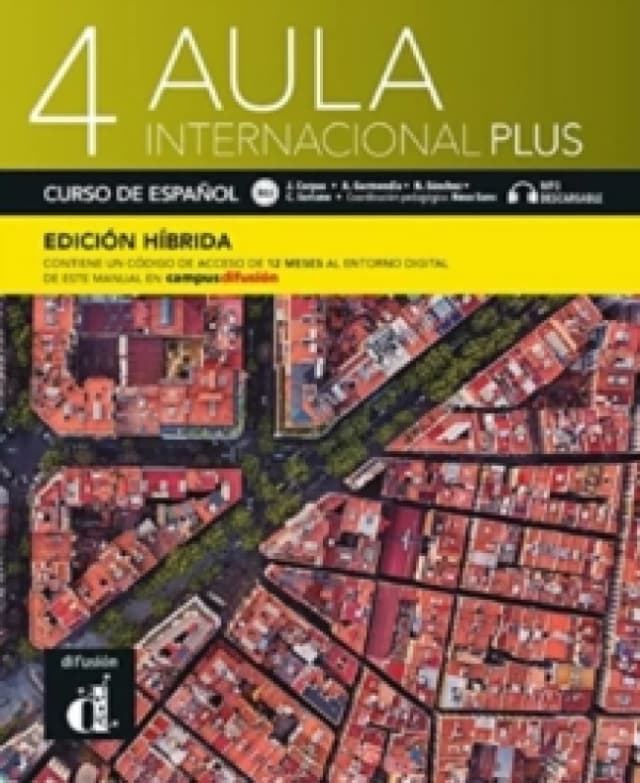 Aula internacional Plus 4 - Edicion hibrida - Libro del alumno + audio MP3. B2 Paperback / softback