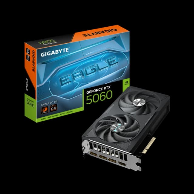 Gigabyte GeForce RTX 5060 8GB EAGLE OC Graphics Card 4719331356439