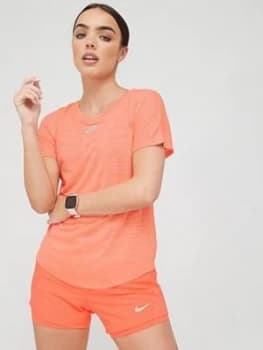 Nike Air Running Tee - Mango