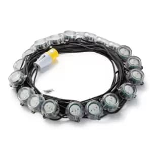 Defender 50m Heavy Duty LED Encapsulated Festoon String Lights 120W - 110V 120W