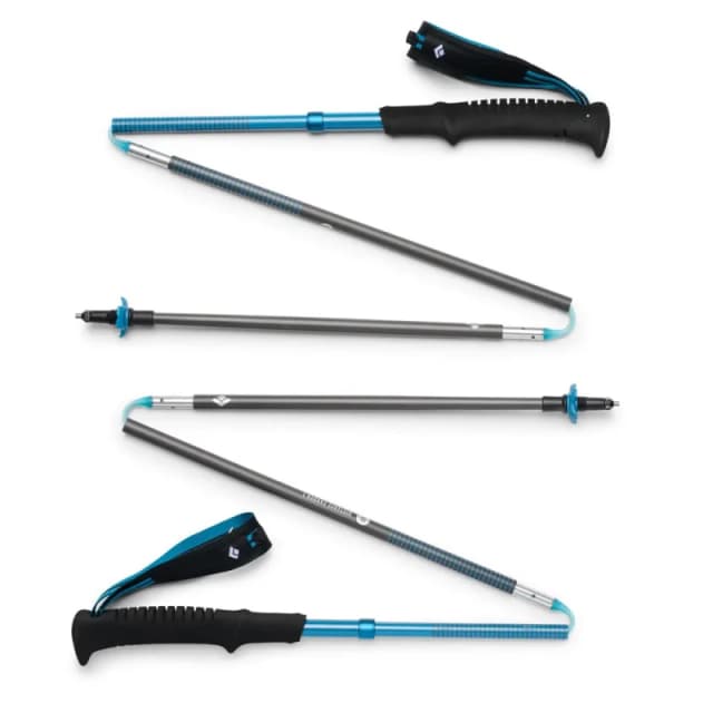Trekking poles Black Diamond Distance Carbon Z Poles (x2) Bleu Unisex 105 cm