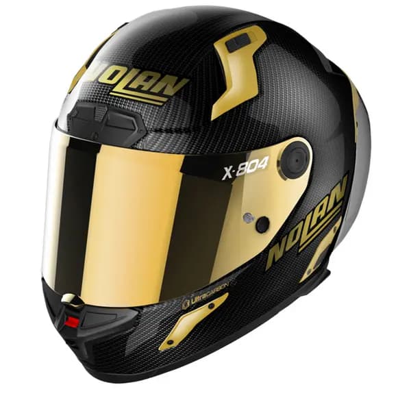 Nolan X-804 RS Ultra Carbon Golden Edition 003 Full Face Helmet Size XS
