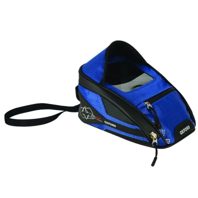 Oxford M2R Motorcycle Mini Tank Bag Blue Blue