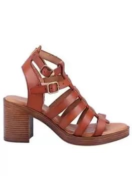 Hush Puppies Gloria Gladiator Sandal - Tan, Brown, Size 3, Women