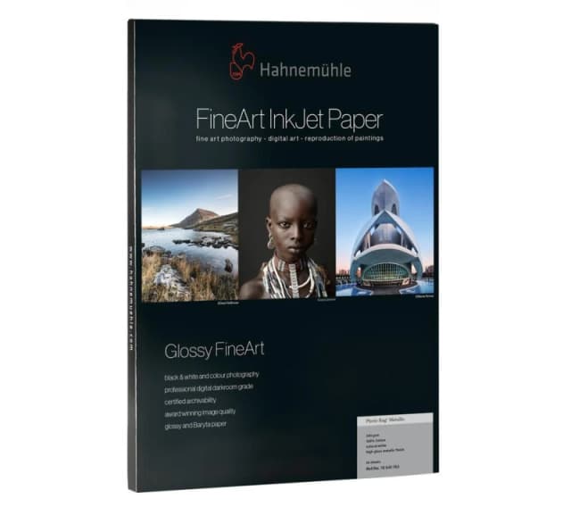 HAHNEMUEHLE FineArt A4 Metallic Photo Paper - 25 Sheets 4011367107819