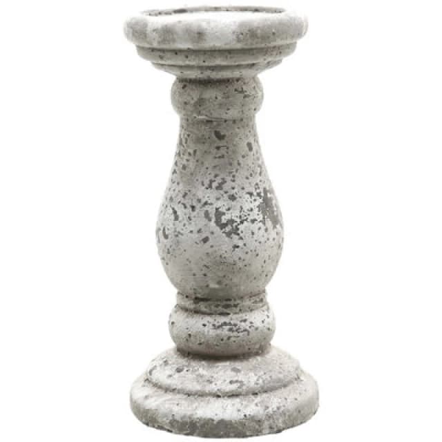 Love Lace Small Stone Ceramic Candle Holder Stone