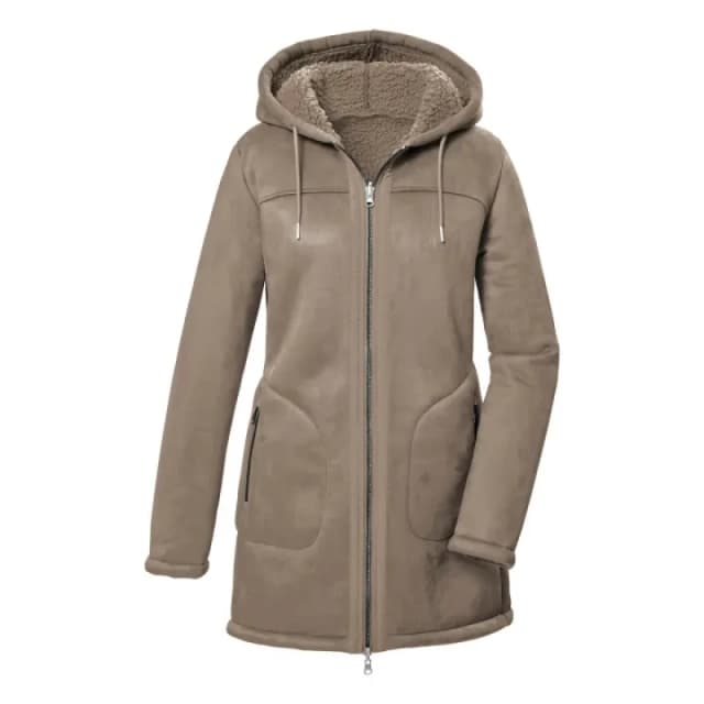 Womens hooded parka Killtec GW 63 Marron Female 40