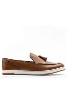 Base London Tassle Loafer - Tan