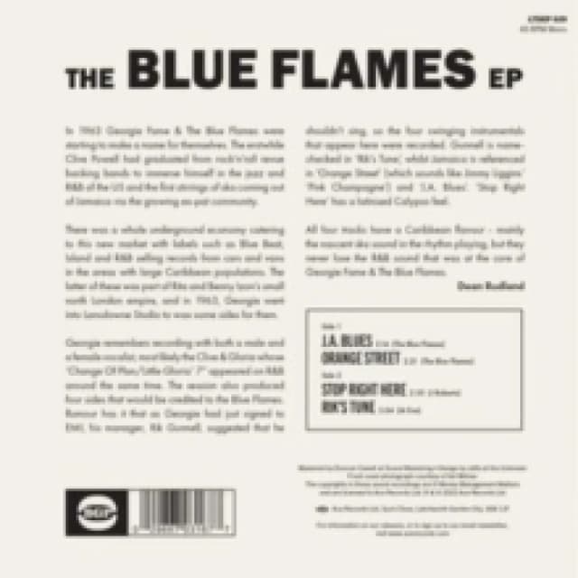 The Blue Flames EP CD / EP