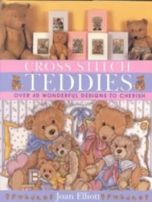 Cross stitch teddies by Joan Elliott