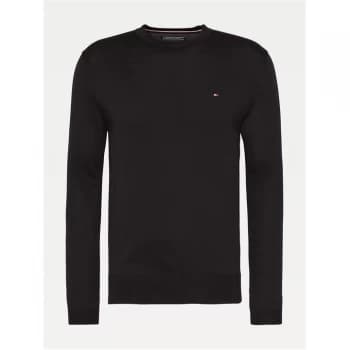 Tommy Hilfiger Crew Neck Jumper - Black 032