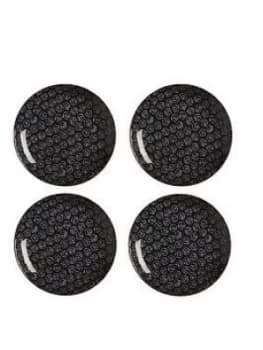 Maxwell & Williams Maxwell & Williams Boho Shibori Navy Plate - Set Of 4