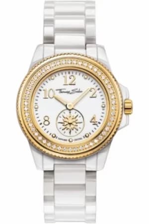 Ladies Thomas Sabo Glam Chic Ceramic Watch WA0170-206-202-33MM