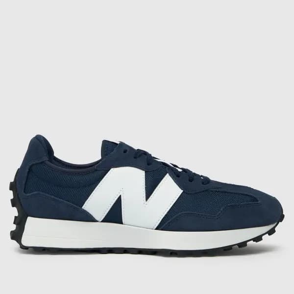 New Balance Natural Indigo With White 327 Trainers Navy Male 9 199498UK
