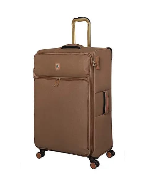 IT Luggage Enduring Large Tan Suitcase