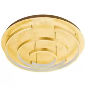 Eglo - Pozondon Integrated LED Semi Flush Light Gold-Coloured