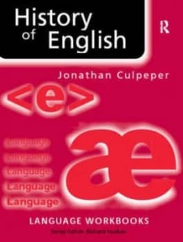 History of English by Jonathan Culpeper Paperback