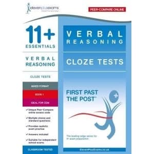 11+ Essentials Verbal Reasoning: Cloze Tests Book 1 Paperback / softback 2013