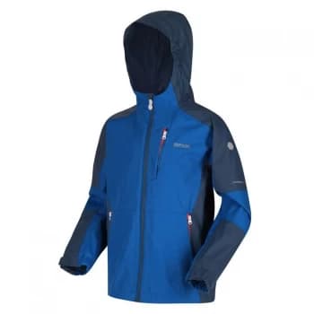 Regatta Junior Calderdale II Waterproof Jacket - NautiBl/DkDe