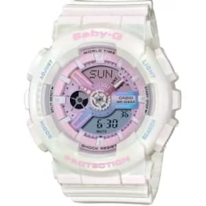 Ladies Casio BA-110 Series Alarm Chronograph Watch