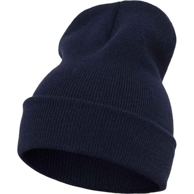 Flexfit Flexfit Men Heavyweight Beanie in Navy Navy One Size Male 5063425914814