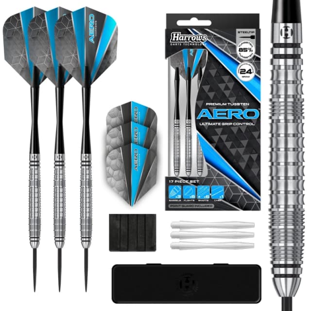 Harrows Darts Aero Dart Black unisex 24G