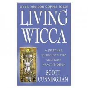 Living Wicca by Scott Cunningham Book