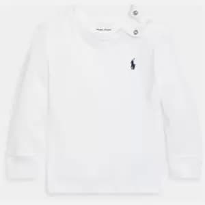 Polo Ralph Lauren Baby's Long Sleeve Cotton-Jersey T-Shirt - 12-18 months